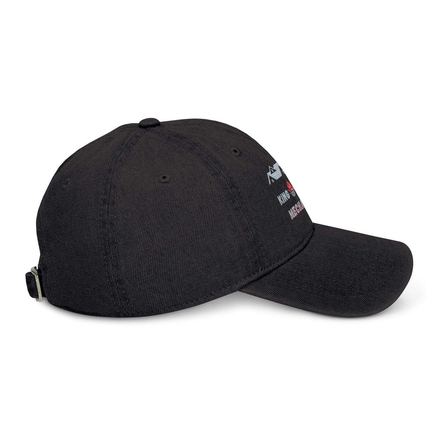 KSM Embroidered Denim Hat - Unstructured 6-panel - King Squilla Mechanical