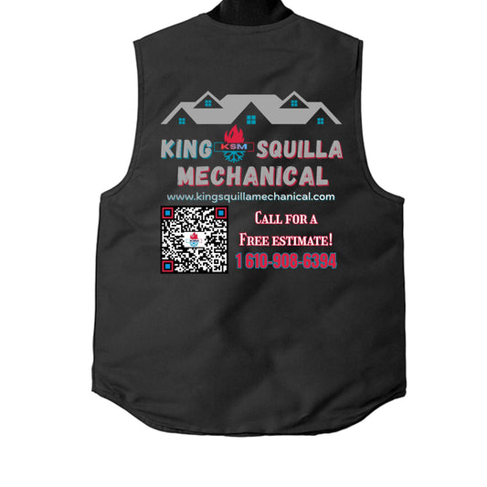 KSM Black Water-repellent Carhartt Vest