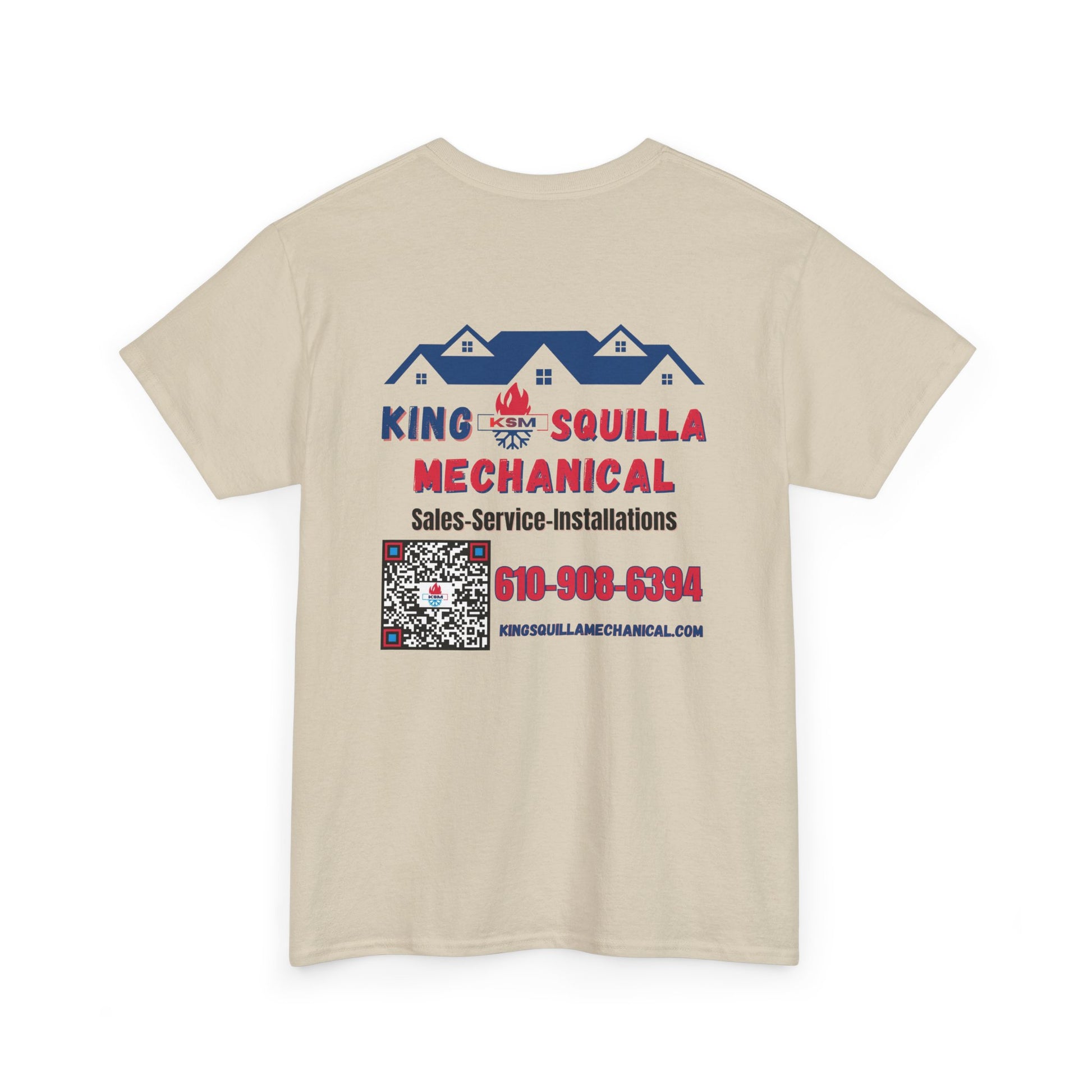 KSM HVAC Technician Work Shirt - King Squilla Mechanical