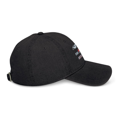 KSM Embroidered Denim Hat - Unstructured 6-panel - King Squilla Mechanical