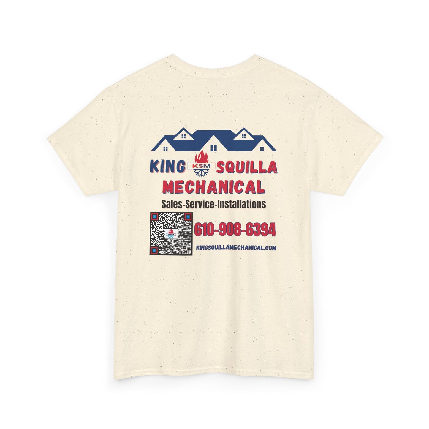 KSM HVAC Technician Work Shirt - King Squilla Mechanical