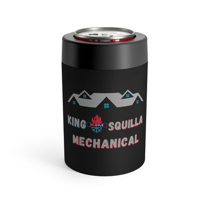 KSM 12oz. Can Cooler - Black Stainless-Steel - King Squilla Mechanical
