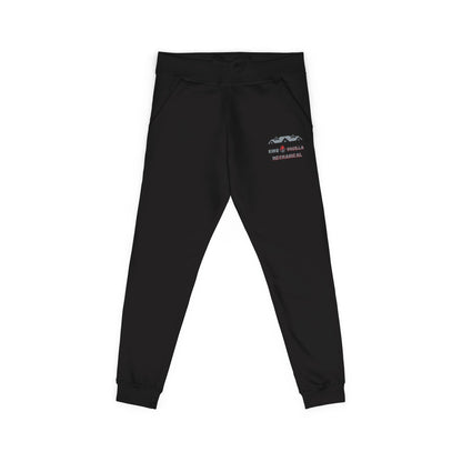 KSM Black Sweatpants – Cozy Fleece Joggers - King Squilla Mechanical