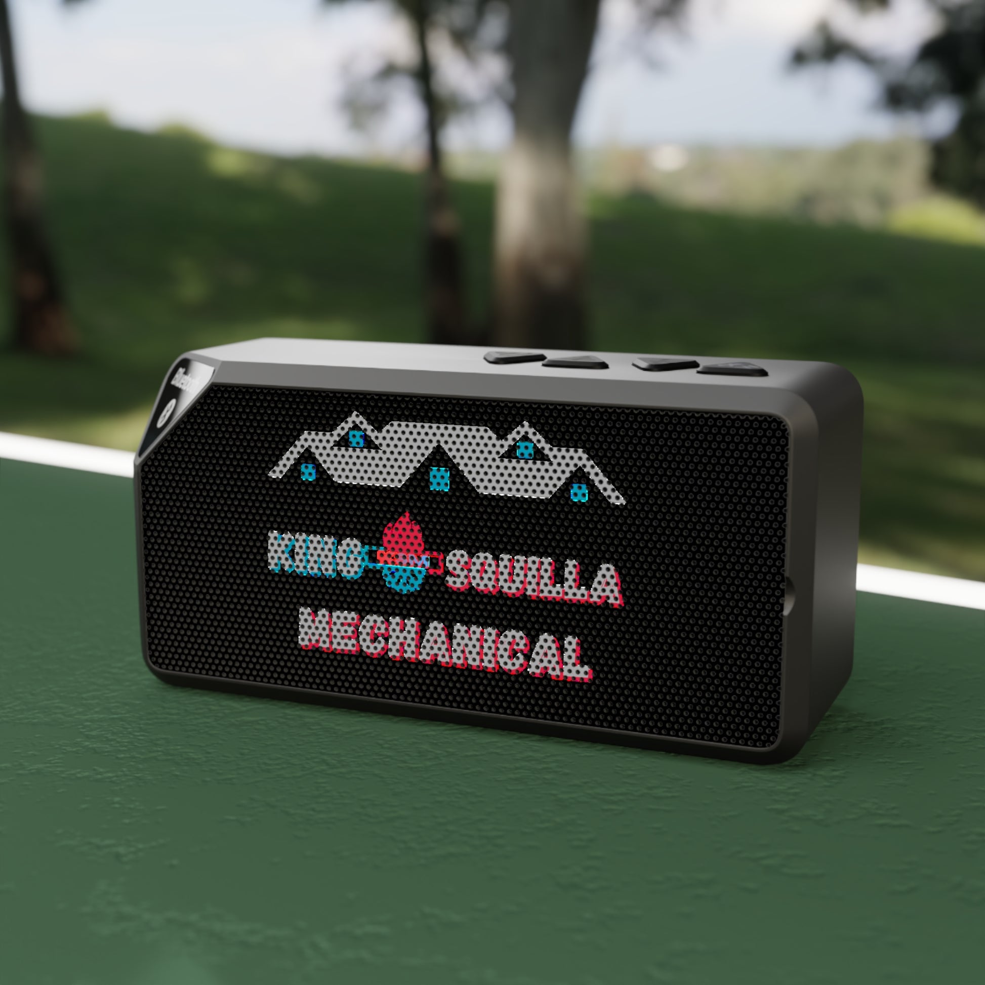 KSM Jabba Bluetooth Speaker — Retro Pixel Space Design Portable Speaker - King Squilla Mechanical