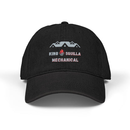 KSM Embroidered Denim Hat - Unstructured 6-panel - King Squilla Mechanical