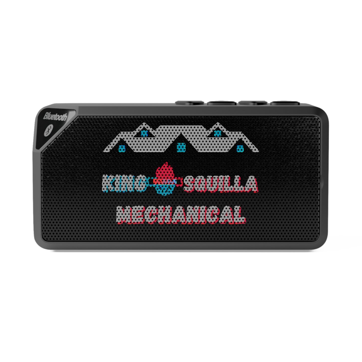 KSM Jabba Bluetooth Speaker — Retro Pixel Space Design Portable Speaker - King Squilla Mechanical