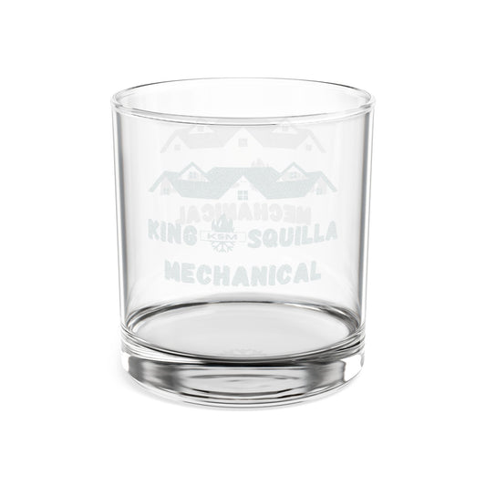 KSM Engraved 10.5oz Whiskey Glass - King Squilla Mechanical