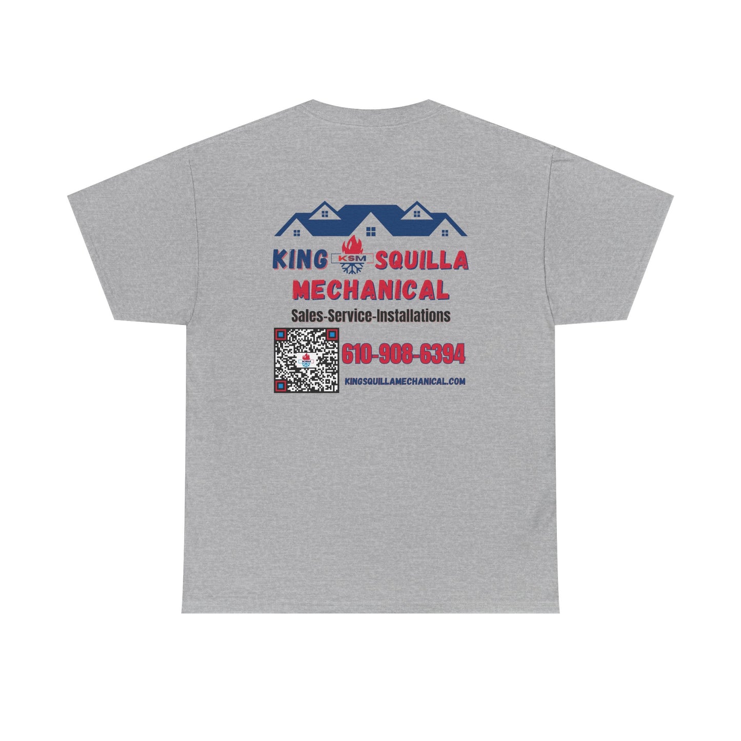 KSM HVAC Technician Work Shirt - King Squilla Mechanical