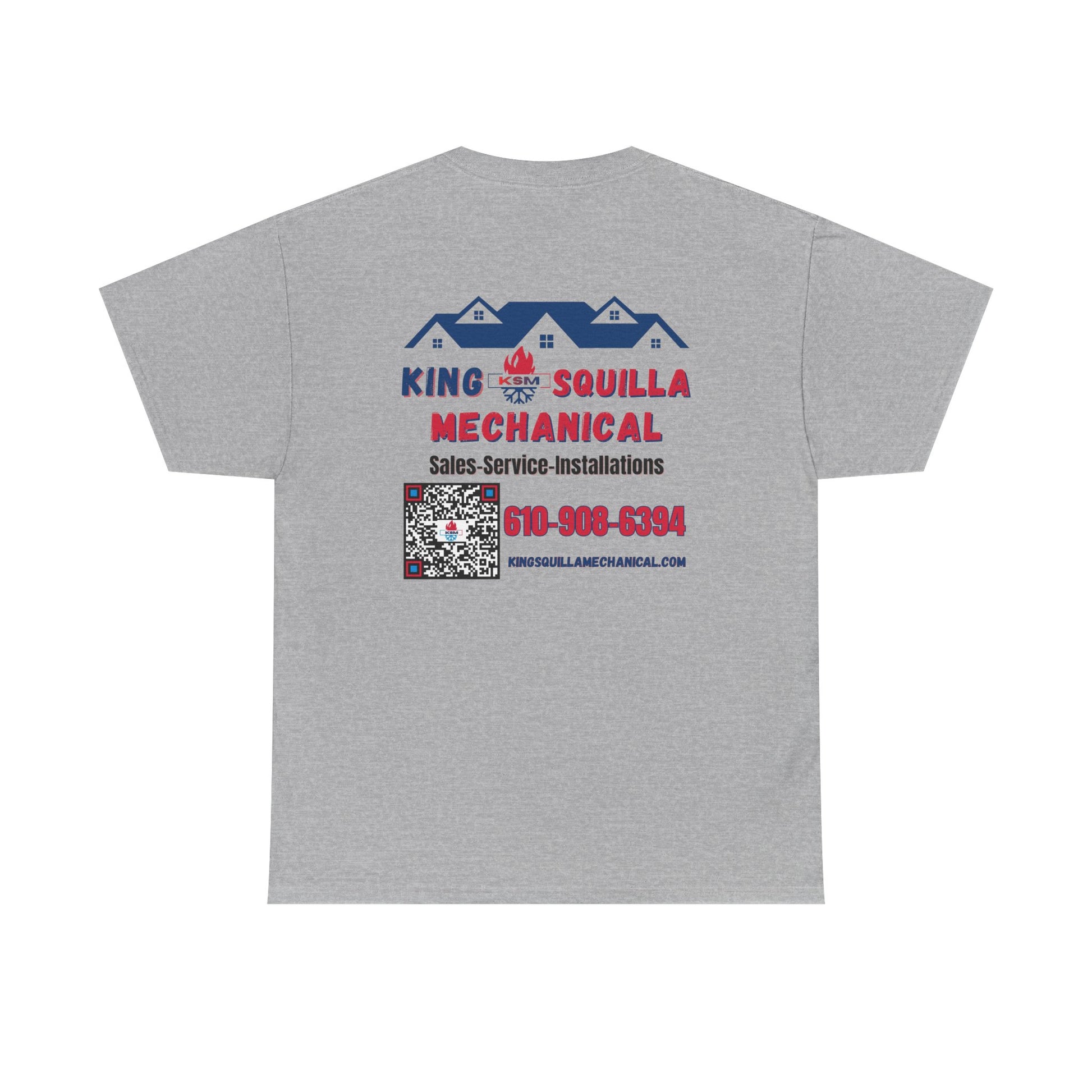 KSM HVAC Technician Work Shirt - King Squilla Mechanical