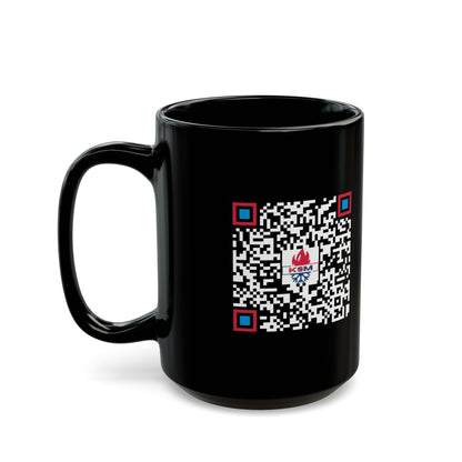 KSM Coffee Mug — Black Ceramic - King Squilla Mechanical