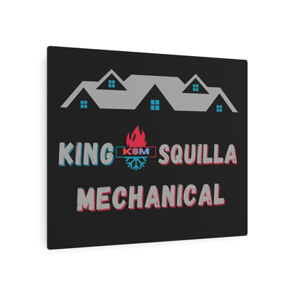 KSM Metal Sign - Logo Wall Art - King Squilla Mechanical