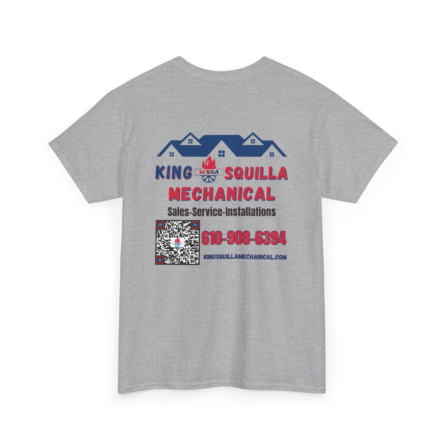 KSM HVAC Technician Work Shirt - King Squilla Mechanical