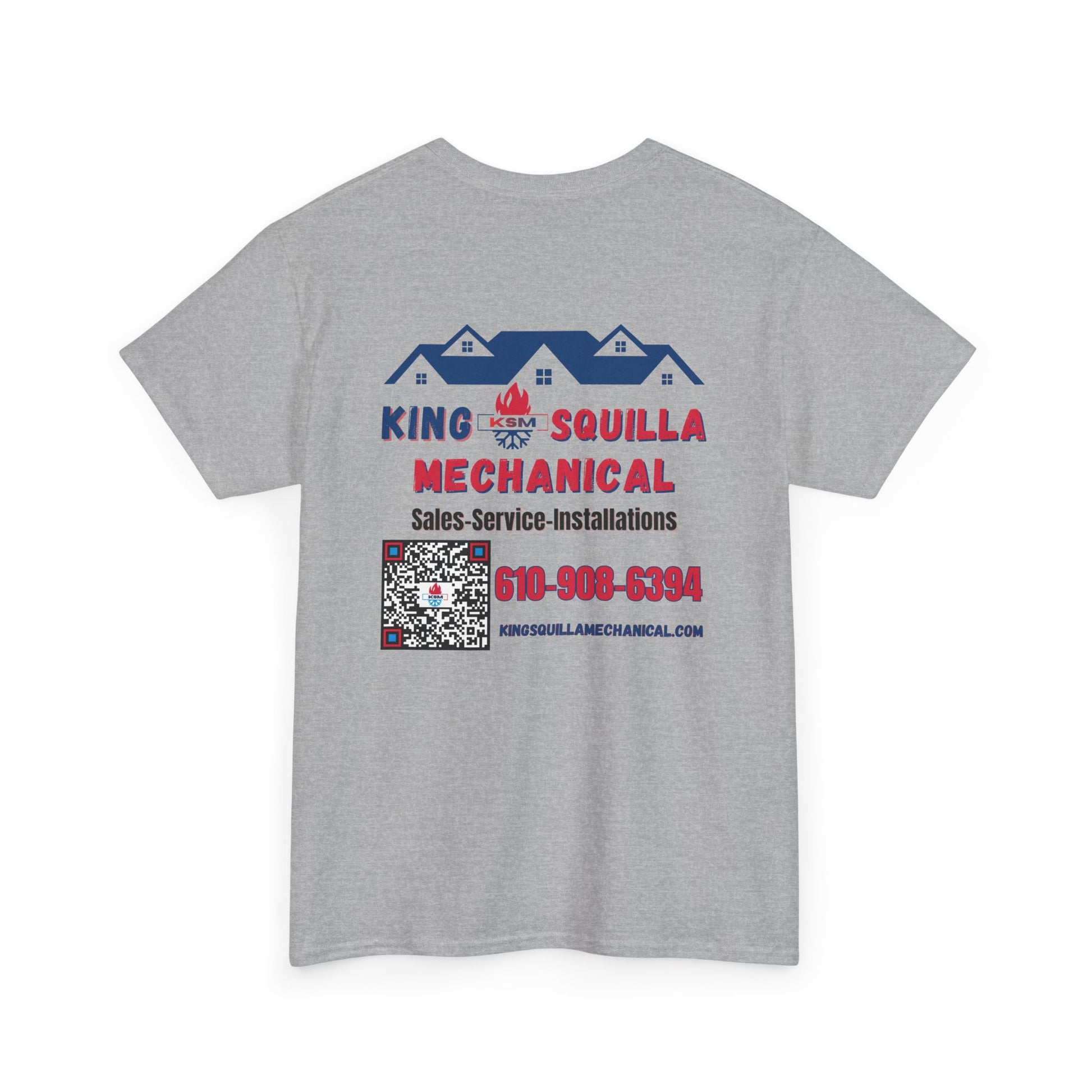 KSM HVAC Technician Work Shirt - King Squilla Mechanical