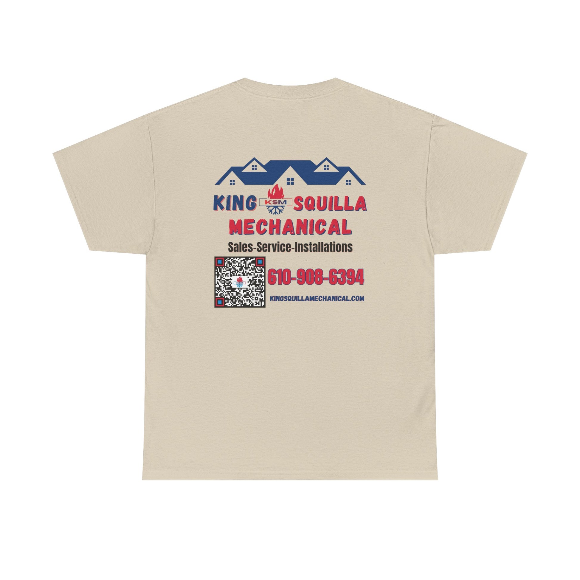 KSM HVAC Technician Work Shirt - King Squilla Mechanical