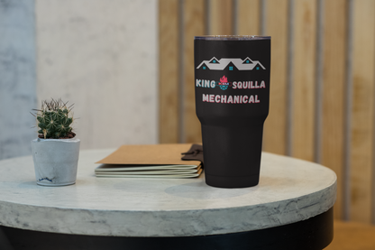 KSM 30oz Insulated Tumbler - Logo with QR Code - King Squilla Mechanical