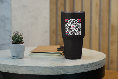 KSM 30oz Insulated Tumbler - Logo with QR Code - King Squilla Mechanical