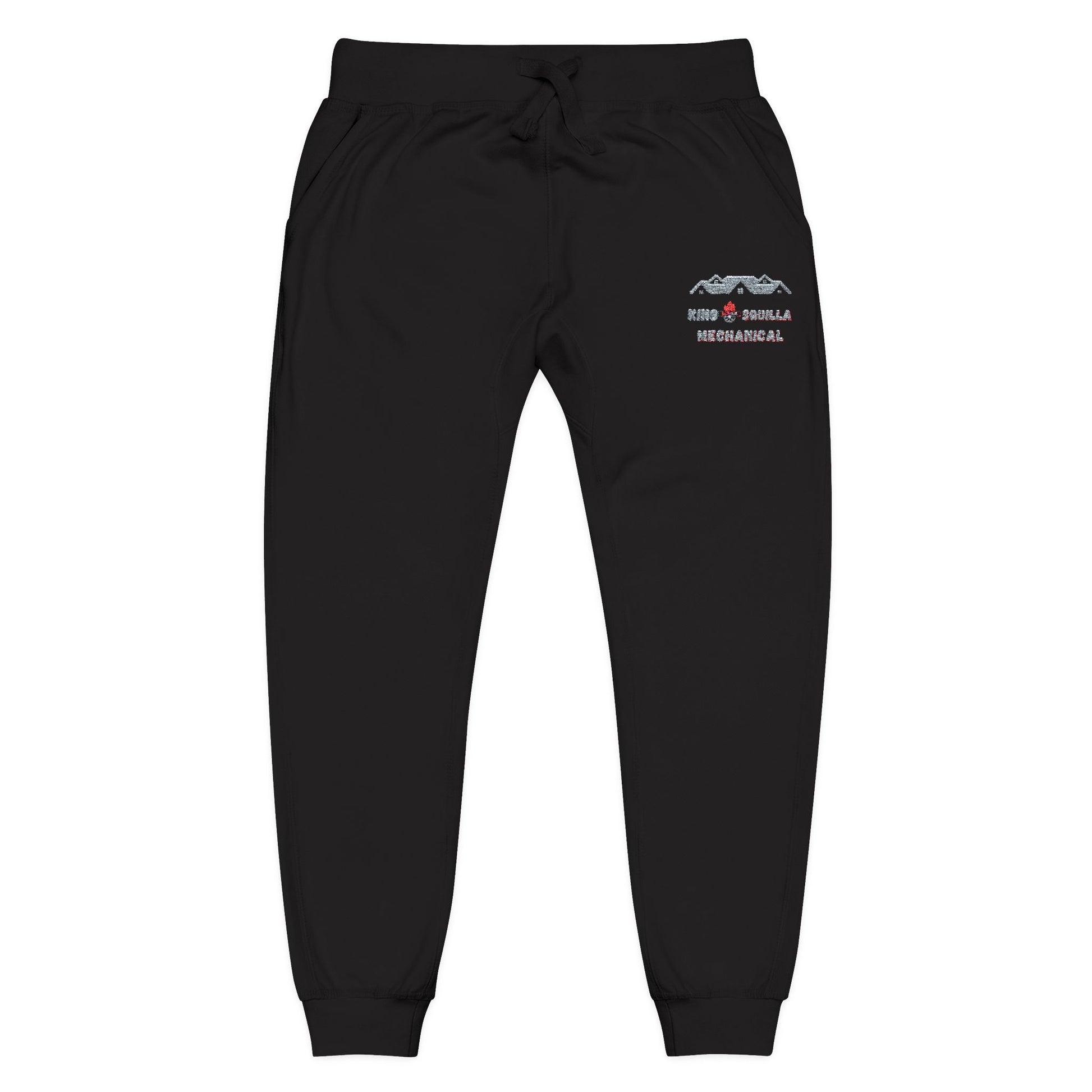 KSM Black Sweatpants – Cozy Fleece Joggers - King Squilla Mechanical