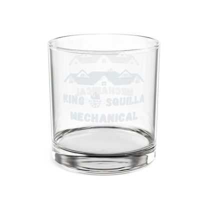 KSM Engraved 10.5oz Whiskey Glass - King Squilla Mechanical