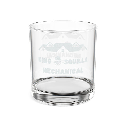 KSM Engraved 10.5oz Whiskey Glass - King Squilla Mechanical
