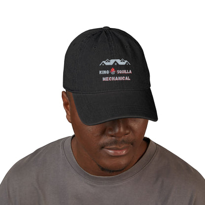 KSM Embroidered Denim Hat - Unstructured 6-panel - King Squilla Mechanical