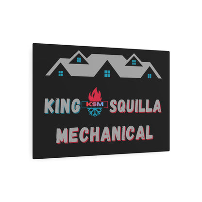 KSM Metal Sign - Logo Wall Art - King Squilla Mechanical