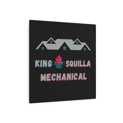 KSM Metal Sign - Logo Wall Art - King Squilla Mechanical