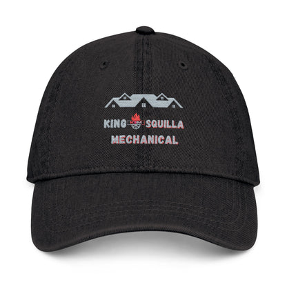 KSM Embroidered Denim Hat - Unstructured 6-panel - King Squilla Mechanical