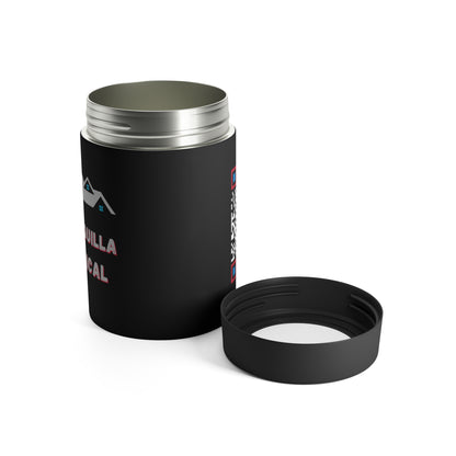 KSM 12oz. Can Cooler - Black Stainless-Steel - King Squilla Mechanical