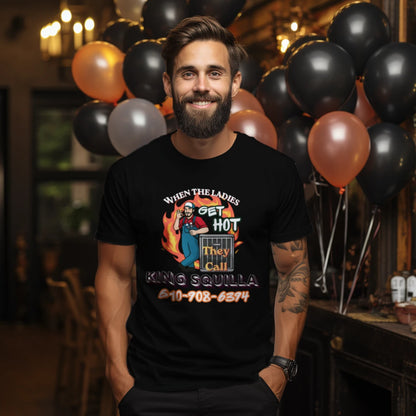 KSM Dark Hot Ladies Tee - King Squilla Mechanical