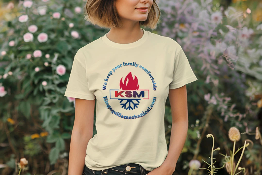 KSM Round Family Comfortable T-Shirt - King Squilla Mechanical