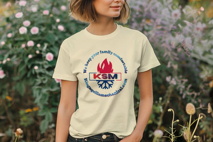 KSM Round Family Comfortable T-Shirt - King Squilla Mechanical