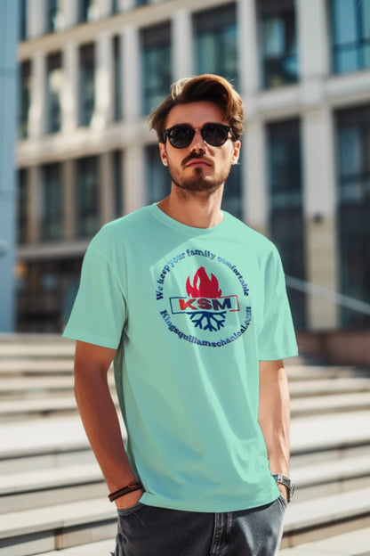 KSM Round Family Comfortable T-Shirt - King Squilla Mechanical