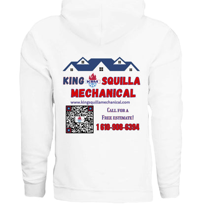 King Squilla Mechanical HVAC Branded Hoodie - Professional Technician Apparel