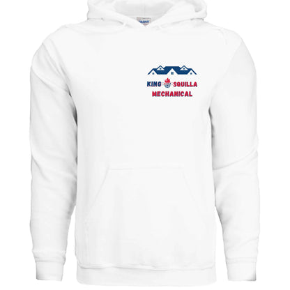 King Squilla Mechanical HVAC Branded Hoodie - Professional Technician Apparel