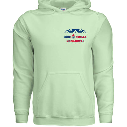King Squilla Mechanical HVAC Branded Hoodie - Professional Technician Apparel