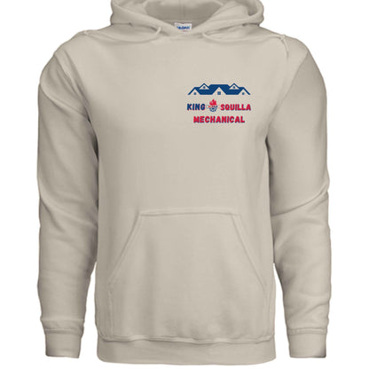 King Squilla Mechanical HVAC Branded Hoodie - Professional Technician Apparel