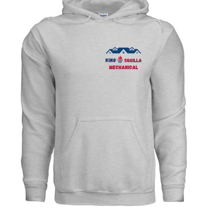 King Squilla Mechanical HVAC Branded Hoodie - Professional Technician Apparel