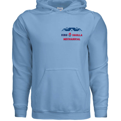 King Squilla Mechanical HVAC Branded Hoodie - Professional Technician Apparel