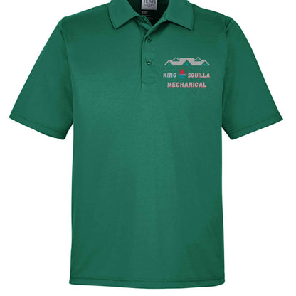 KSM Button Up Performance Polo Shirt