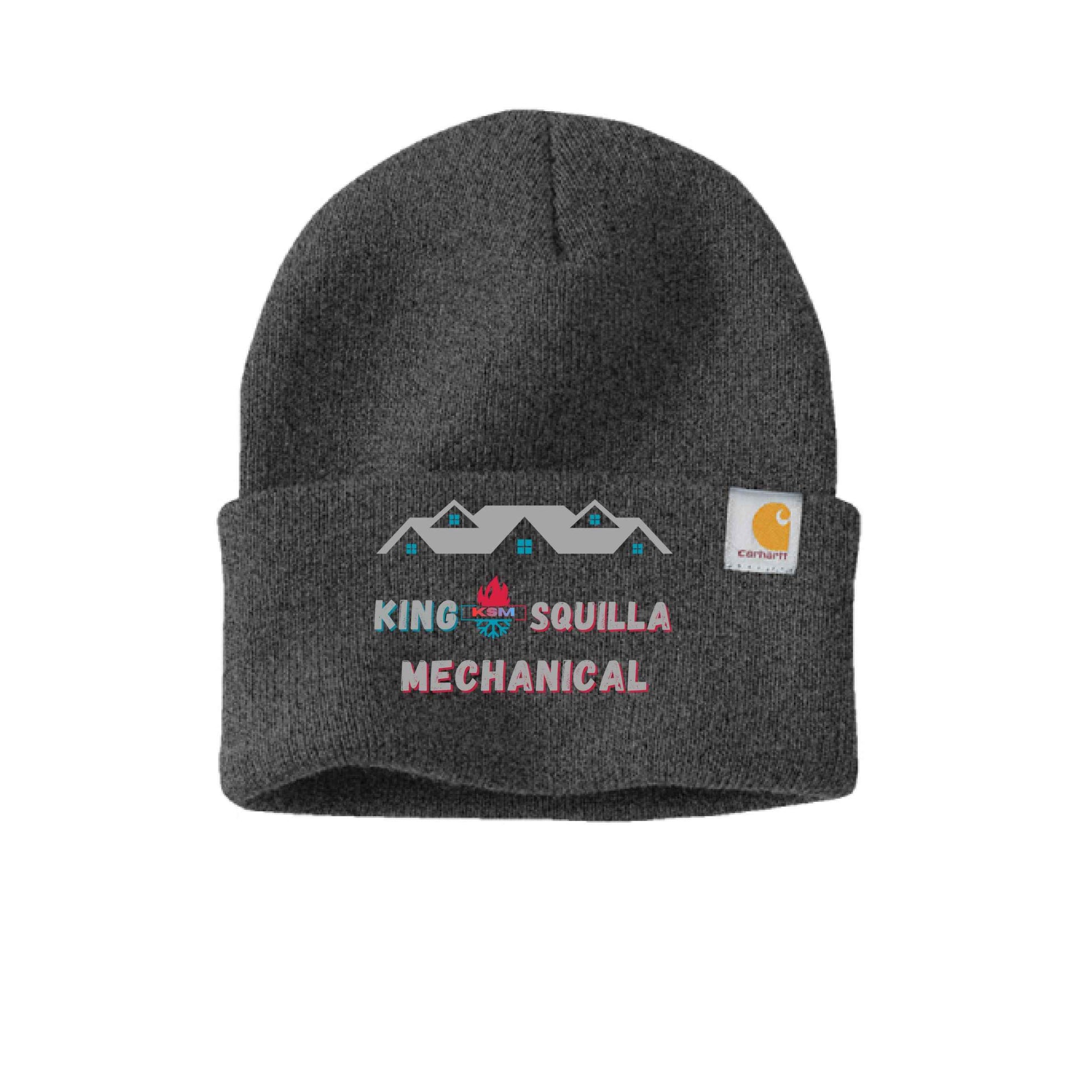 KSM Carhartt Beanie - King Squilla Mechanical Branded Winter Hat