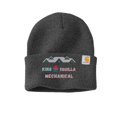 KSM Carhartt Beanie - King Squilla Mechanical Branded Winter Hat