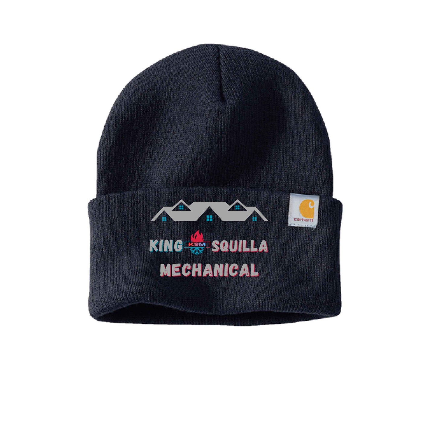 KSM Carhartt Beanie - King Squilla Mechanical Branded Winter Hat