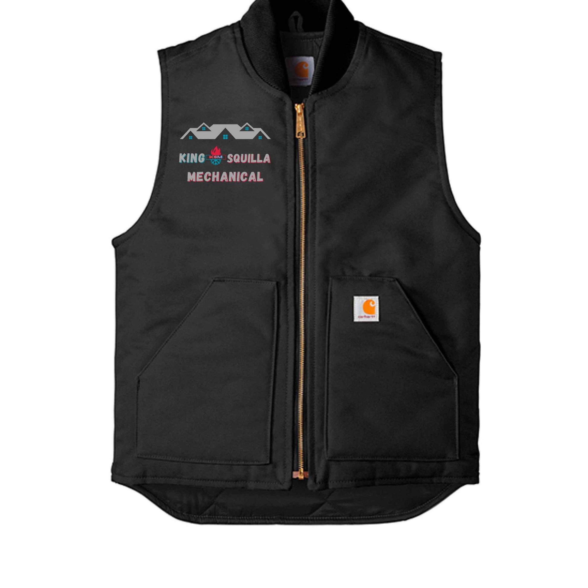 KSM Black Water-repellent Carhartt Vest