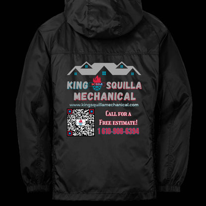 HVAC Technician Jacket - Packable Windbreaker Workwear