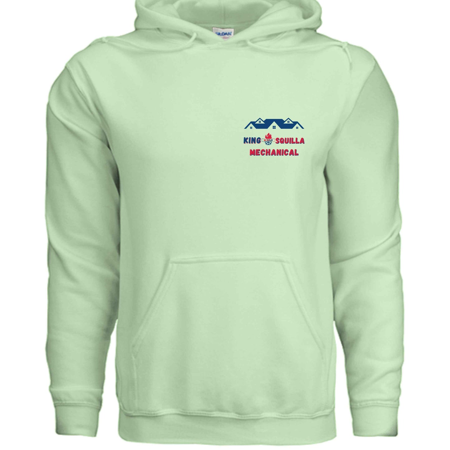 KSM Hoodie Light Colors - Gildan Heavy Blend HVAC Workwear