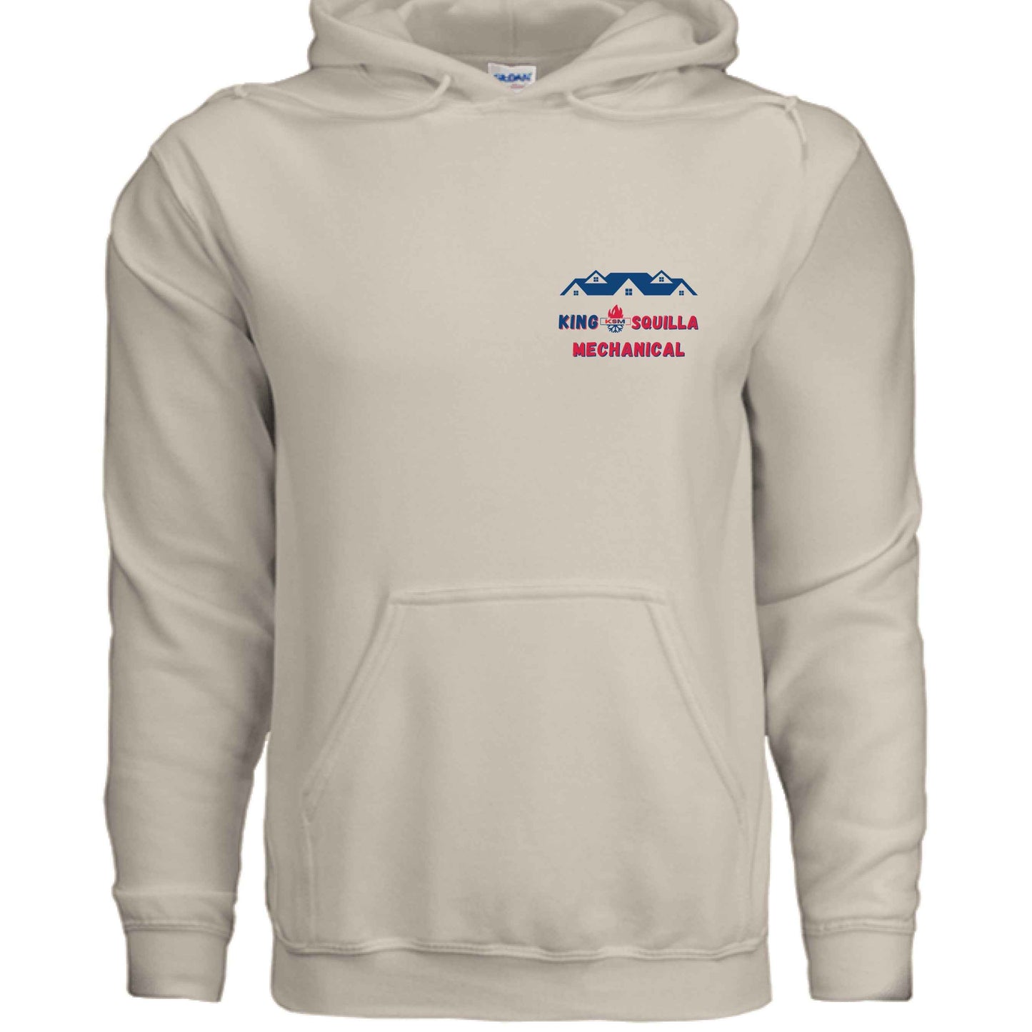 KSM Hoodie Light Colors - Gildan Heavy Blend HVAC Workwear