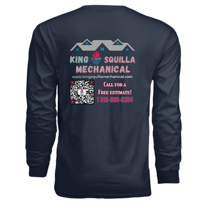 KSM Long Sleeve Shirt - Gildan Ultra Cotton HVAC Workwear