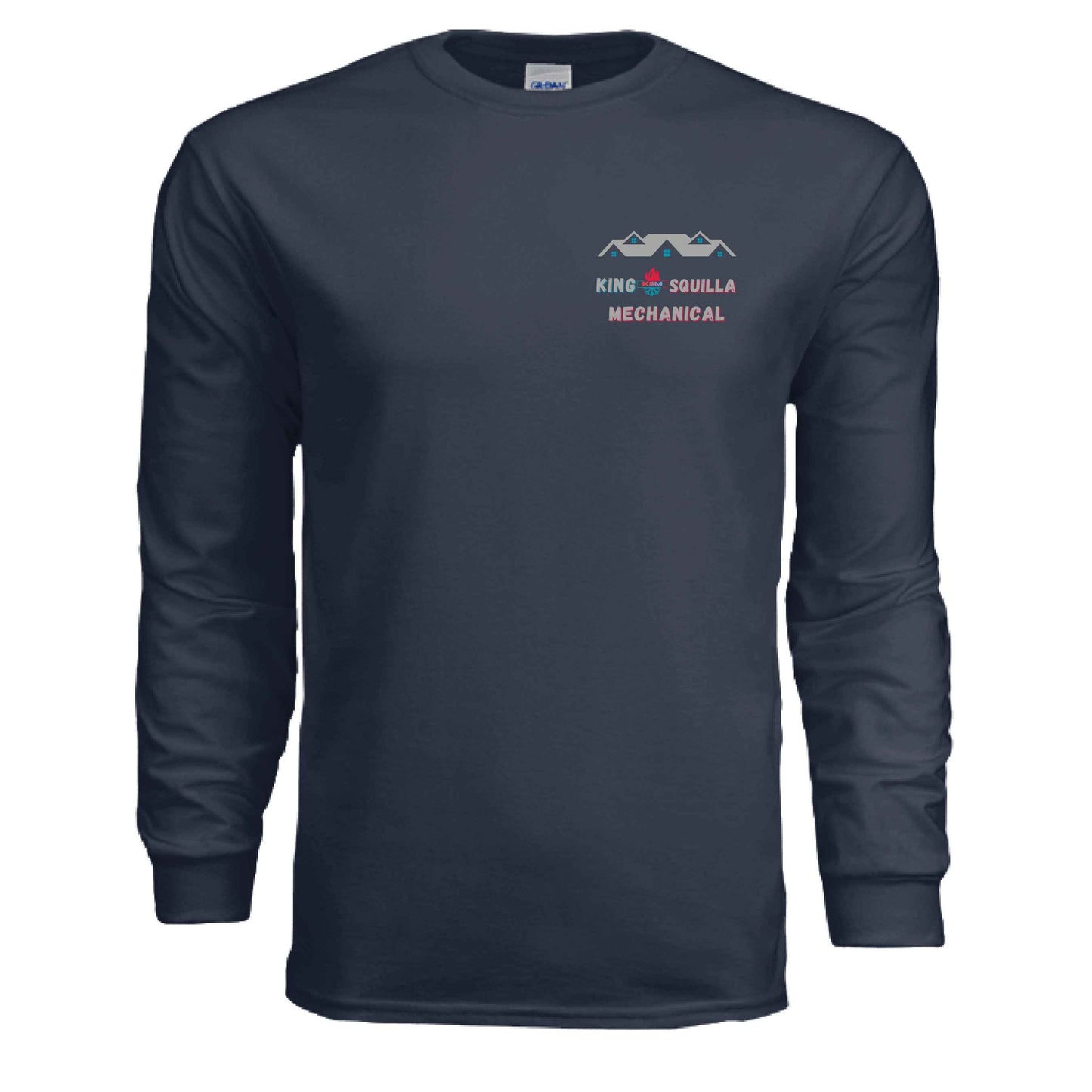 KSM Long Sleeve Shirt - Gildan Ultra Cotton HVAC Workwear