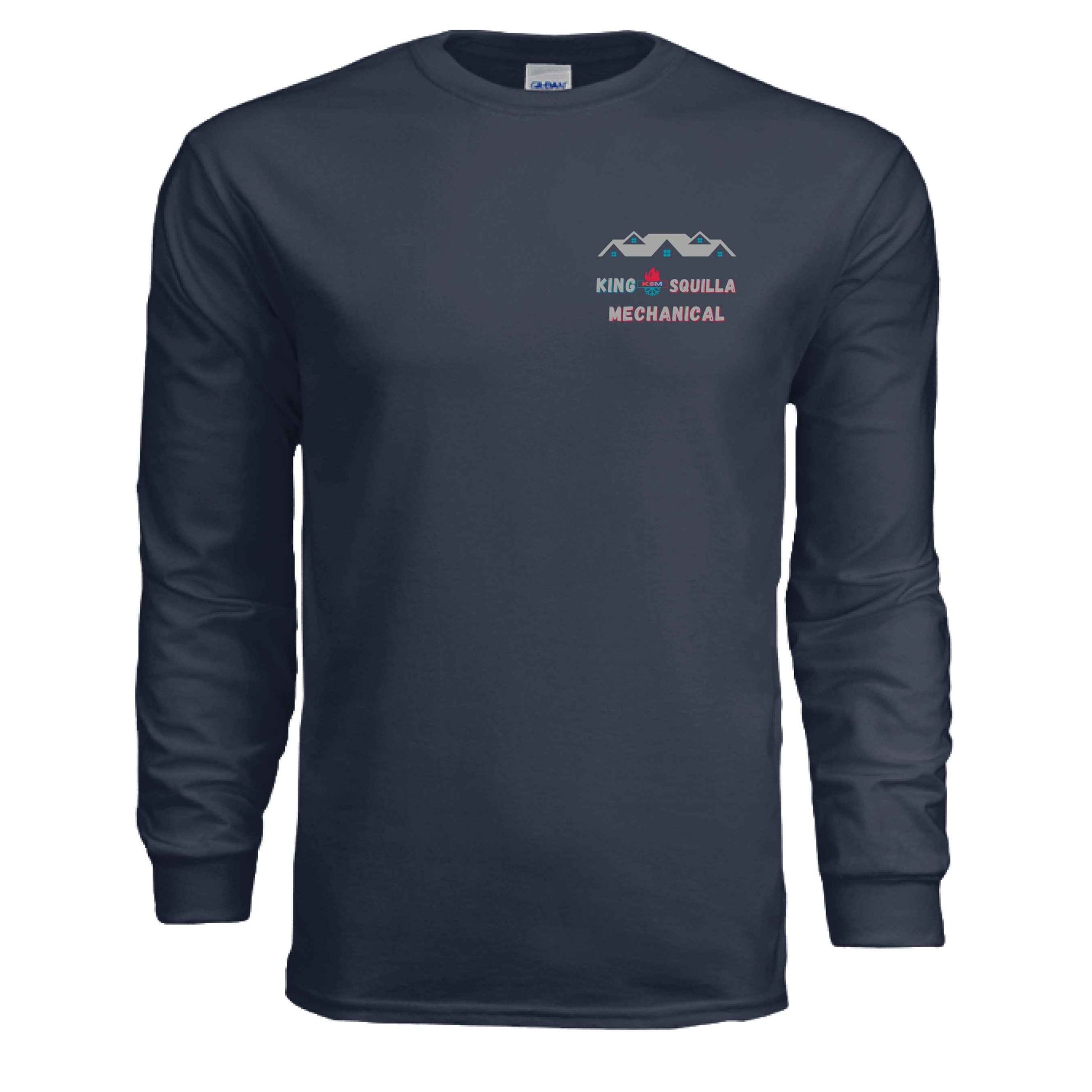 KSM Long Sleeve Shirt - Gildan Ultra Cotton HVAC Workwear