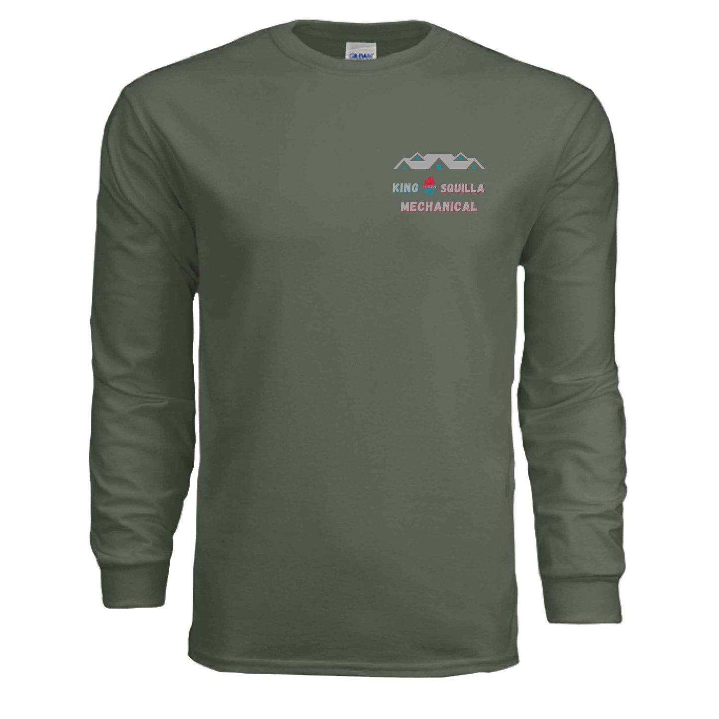 KSM Long Sleeve Shirt - Gildan Ultra Cotton HVAC Workwear